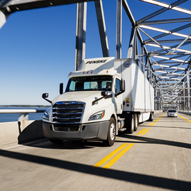 Penske Truck on Highway