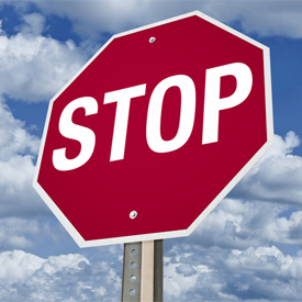 stop sign